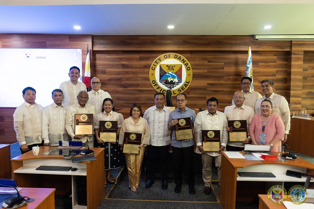 Danao City Honors End-Term Councilors and Welcomes Step-Up Legislative Officials